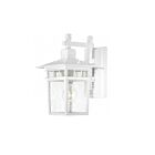 Nuvo Lighting 60-4951 Cove Neck 1-Light White Outdoor Wall Light