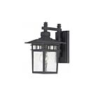 Nuvo Lighting 60-4953 Cove Neck 1-Light Textured Black Outdoor Wall Light