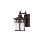 Nuvo Lighting 60-4958 Cove Neck 1-Light Rustic Bronze Outdoor Wall Light