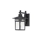 Nuvo Lighting 60-4959 Cove Neck 1-Light Textured Black Outdoor Wall Light