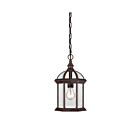 Nuvo Lighting 60-4978 Boxwood 1-Light Rustic Bronze Outdoor Hanging Lantern