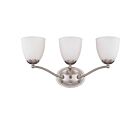 Nuvo Lighting Patton 60-5033 3-Light Brushed Nickel Vanity Light