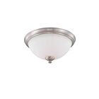 Nuvo Lighting 60-5041 Patton 3-Lights Brushed Nickel Flush Mount