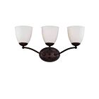 Nuvo Lighting Patton 60-5133 3-Light Prairie Bronze Vanity Light