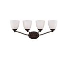 Nuvo Lighting Patton 60-5134 4-Light Prairie Bronze Vanity Light