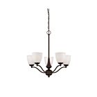 Nuvo Lighting Patton 60-5135 5-Light Prairie Bronze Chandelier