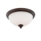 Nuvo Lighting 60-5141 Patton 3-Lights Prairie Bronze Flush Mount