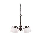 Nuvo Lighting Patton 60-5143 5-Light Prairie Bronze Chandelier