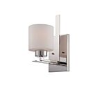 Nuvo Lighting Parallel 60-5201 1-Light Polished Nickel Vanity Light