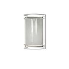Nuvo Lighting 60-530 1-Light Semi Gloss White Outdoor Wall Light