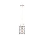 Nuvo Lighting 60-5332 Ginger 1-Light Brushed Nickel Pendant 