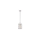 Nuvo Lighting 60-5332 Ginger 1-Light Brushed Nickel Pendant 