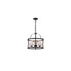 Nuvo Lighting 60-5337 Ginger 3-Lights 100W Old Bronze Pendant