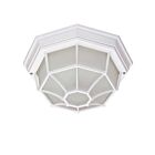 Nuvo Lighting 60-534 1-Light White Caged Outdoor Light