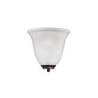 Nuvo Lighting 60-5375 Empire 1-Light Mahogany Bronze Vanity Light
