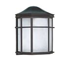 Nuvo Lighting 60-539 1-Light Textured Black Outdoor Wall Light