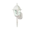 Nuvo Lighting Briton 60-540 1-Light White Outdoor Wall Light