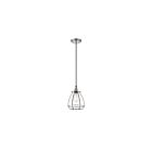 Nuvo Lighting 60-5401 Vintage 1-Light Polished Nickel Pendant 