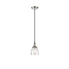 Nuvo Lighting 60-5404 Vintage 1-Light Polished Nickel Pendant