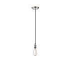 Nuvo Lighting 60-5405 Vintage 1-Light Polished Nickel Pendant 