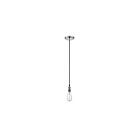Nuvo Lighting 60-5405 Vintage 1-Light Polished Nickel Pendant 