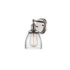 Nuvo Lighting 60-5414 Vintage 1-Light Polished Nickel Vanity Light