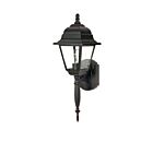Nuvo Lighting Briton 60-542 1-Light Textured Black Outdoor Wall Light