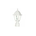 Nuvo Lighting 60-546 Briton 1-Light White Outdoor Post Light