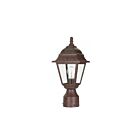 Nuvo Lighting 60-547 Briton 1-Light Old Bronze Outdoor Post Light