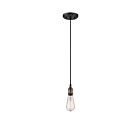 Nuvo Lighting 60-5505 Vintage 1-Light Rustic Bronze Pendant 