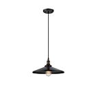 Nuvo Lighting 60-5509 Vintage 1-Light Rustic Bronze Pendant
