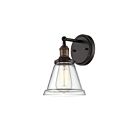 Nuvo Lighting 60-5512 Vintage 1-Light Rustic Bronze Vanity Light