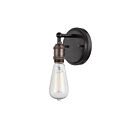 Nuvo Lighting 60-5515 Vintage 1-Light Rustic Bronze Vanity Light