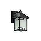 Nuvo Lighting 60-5601 Drexel 1-Light Stone Black Outdoor Wall Light
