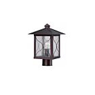 Nuvo Lighting 60-5615 Vega 1-Light Classic Bronze Outdoor Post Light