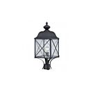 Nuvo Lighting 60-5625 Wingate 1-Light Textured Black Outdoor Post Light