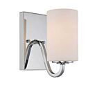 Nuvo Lighting Willow 60-5801 1-Light Polished Nickel Vanity Light