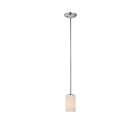 Nuvo Lighting 60-5808 Willow 1-Light Polished Nickel Pendant 