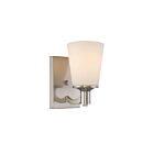 Nuvo Lighting 60-5821 Laguna 1-Light Brushed Nickel Vanity Light