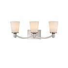 Nuvo Lighting Laguna 60-5823 3-Light Brushed Nickel Vanity Light