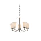 Nuvo Lighting Laguna 60-5825 5-Lights Brushed Nickel Chandelier