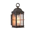 Nuvo Lighting 60-5831 Howell 1-Light Bronze with Copper Accents Finish Outdoor Wall Light