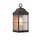 Nuvo Lighting 60-5832 Howell 1-Light Bronze with Copper Accents Finish Outdoor Wall Light