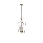 Nuvo Lighting 60-5876 Laguna 4-Lights Brushed Nickel Caged Pendant
