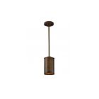Nuvo Lighting 60-5892 Kettle 1-Light Weathered Brass Pendant