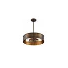 Nuvo Lighting 60-5894 Kettle 4-Lights Weathered Brass Pendant