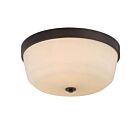 Nuvo Lighting 60-5924 Laguna 3-Lights Forest Bronzel Flush Mount