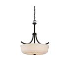 Nuvo Lighting 60-5927 Laguna 4-Lights Forest Bronze Pendant