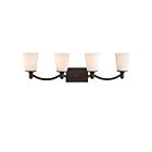 Nuvo Lighting Laguna 60-5974 4-Light Forest Bronze Vanity Light