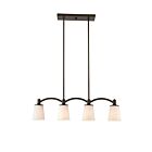 Nuvo Lighting 60-5975 Laguna 4-Lights Forest Bronze Pendant